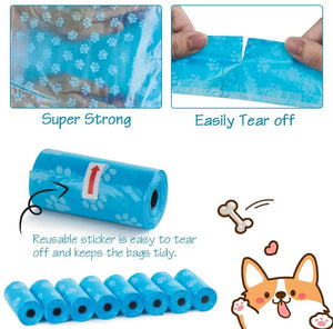 EcoPaws Waste Bags with Leash Clip - GoPoofy