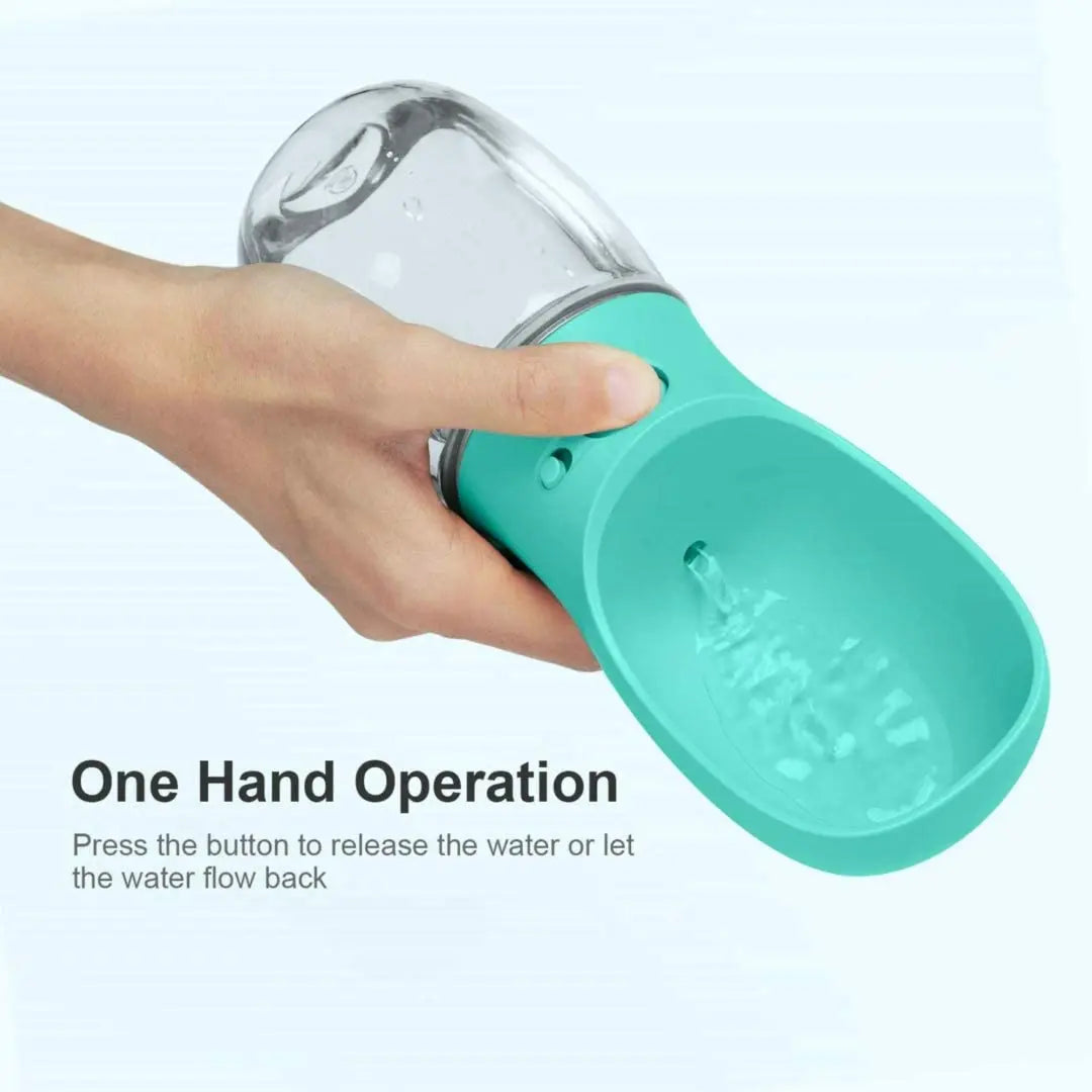 Portable Pet Water Bottle — Leak-Proof Travel Dispenser