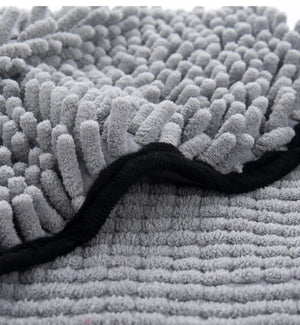 Quick-dry coral fleece bath towel for dogs and cats