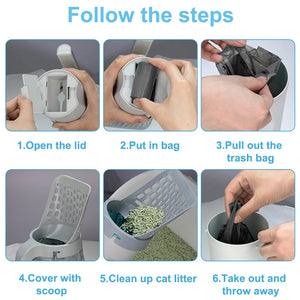 LitterSift Scoop & Refill Bundle - GoPoofy
