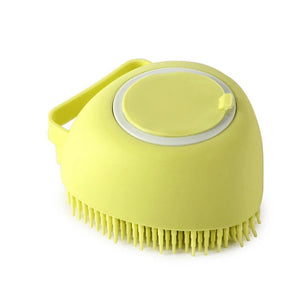 Silicone bath massage gloves for dogs and cats