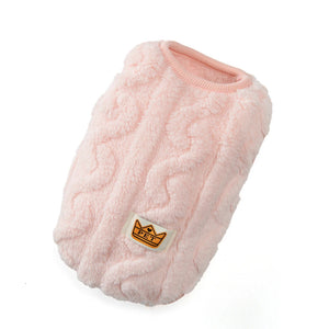 Soft fleece jumper for small dogs, cats, and puppies