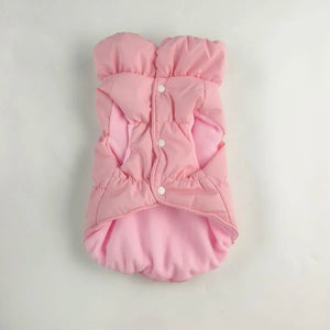 Insulated winter jacket for dogs and cats