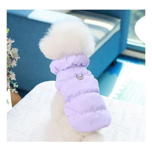 Insulated winter jacket for dogs and cats