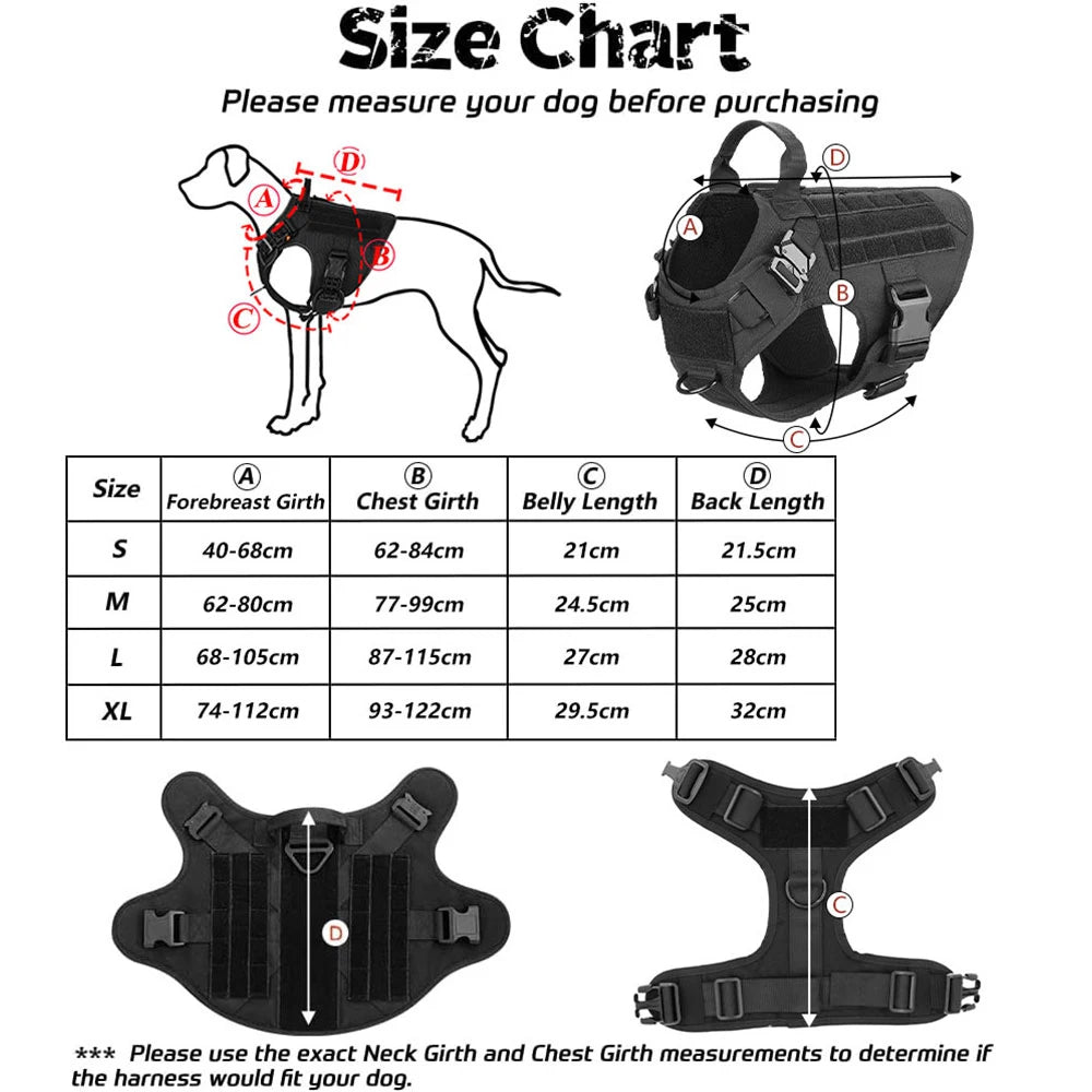 ProFit Large Dog Harness & Leash Set - GoPoofy