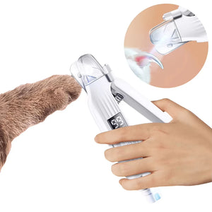 2-in-1 electric nail trimmer and grinder for dogs and cats β GoPoofy