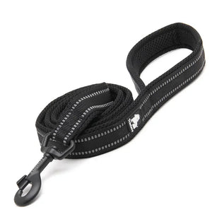 Truelove reflective mesh dog leash in Brown
