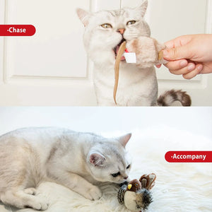 Interactive Plush Cat Toy with Sounds - GoPoofy