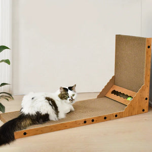 XL freestanding vertical scratching post for cats