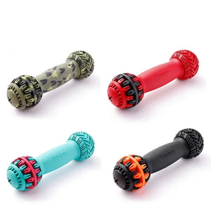 Four dog toys in different colors with 'TrueLove' branding on a white background.