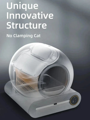 Self-cleaning automatic smart litter box for cats