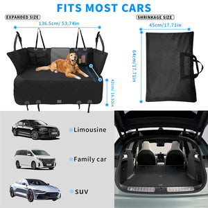 Waterproof scratch-proof car seat extender hammock for dogs