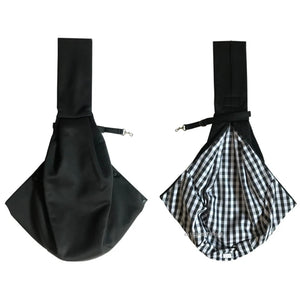 Crossbody sling carrier bag for small dogs and cats