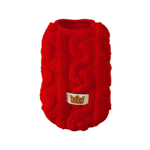 Soft fleece jumper for small dogs, cats, and puppies