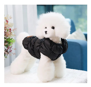 Insulated winter jacket for dogs and cats