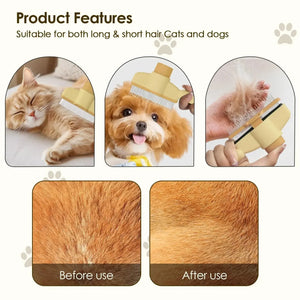 Pet hair removal grooming gloves for dogs and cats