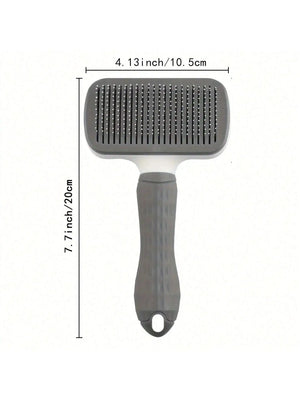 Soft-tip detangling brush for long and short-haired dogs and cats