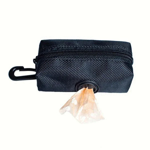 Waterproof zip-lock waste bag dispenser for dogs