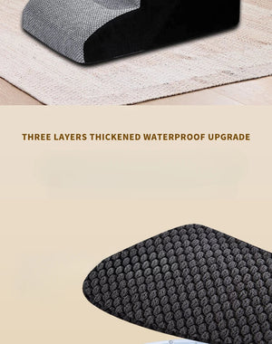 Foldable non-slip pet steps and ramp for dogs and cats
