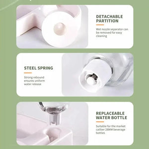 Multi-functional drinking and feeding bowl for dogs and cats
