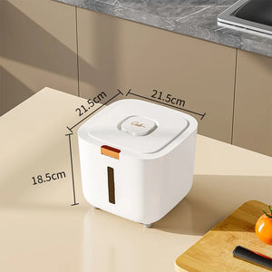 Sealed moisture-proof pet food storage barrel for dogs and cats
