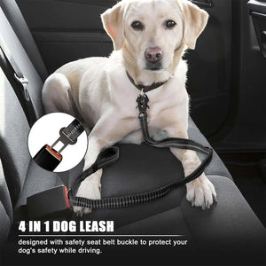 ShockGuard Tactical Dog Leash & Seatbelt - GoPoofy
