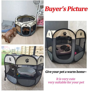 OctaPaws: Portable Pet Tent & Kennel - GoPoofy