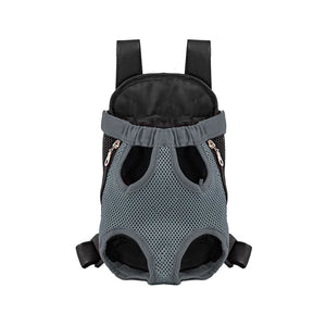 Breathable mesh pet carrier backpack for small dogs and cats