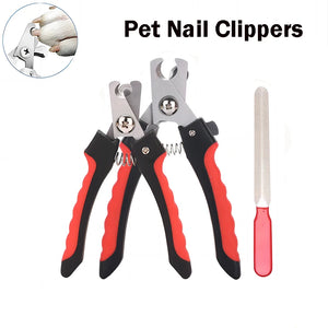 Stainless steel nail clippers for dogs and cats