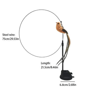 FeatherFun Cat Teaser Rod - GoPoofy
