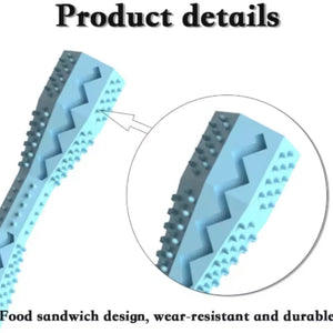 Leak-proof bite-resistant teething chew toy for dogs