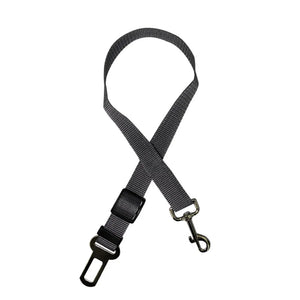 Adjustable car seat belt safety clip for dogs and cats