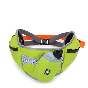 Reflective dog walking waist bag — GoPoofy hands-free accessory