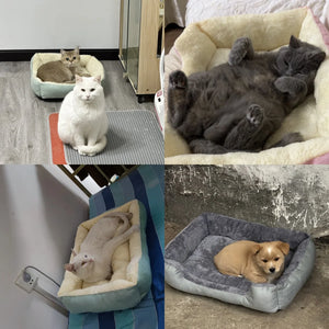 CozyNest Heated Pet Bed - GoPoofy