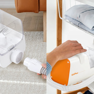Rechargeable dog grooming kit with hair vacuum and trimming tools