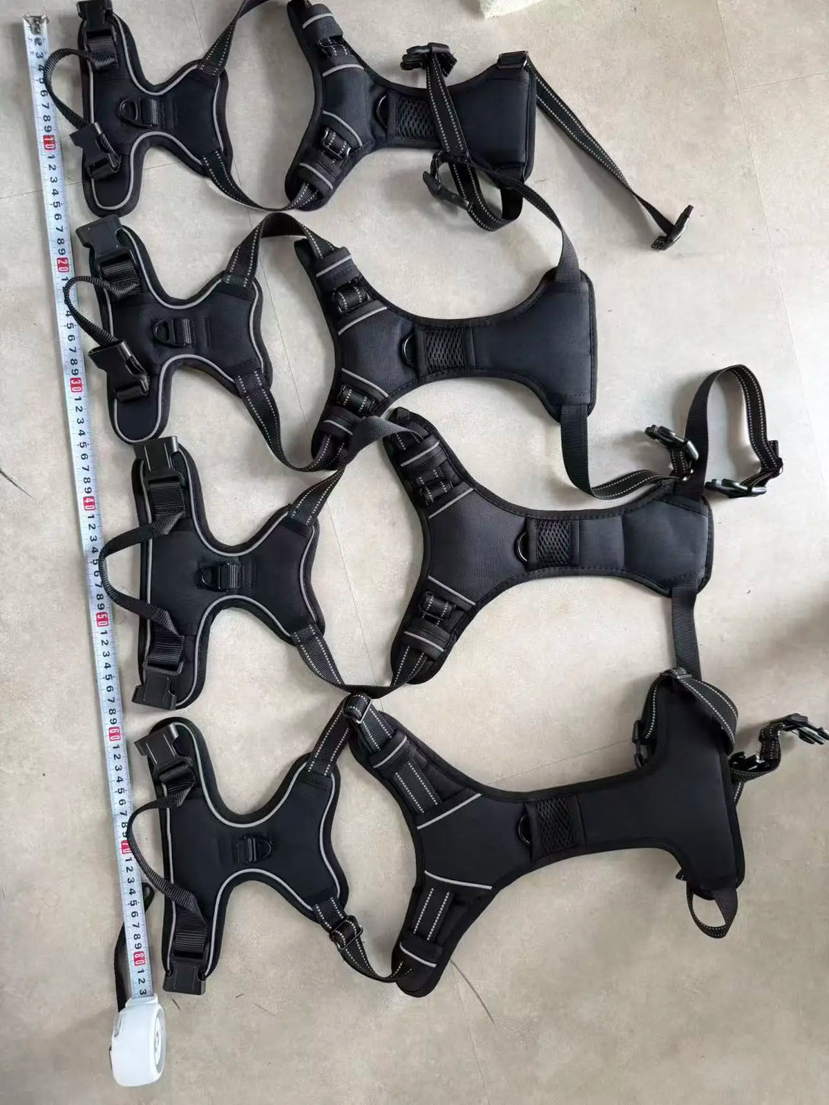 Front-clip reflective no-pull harness for medium to large dogs