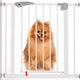 Adjustable safety gate for stairs and doorways, 75 to 85cm