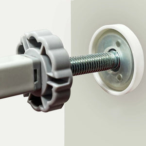 Adjustable safety gate for stairs and doorways, 75 to 85cm