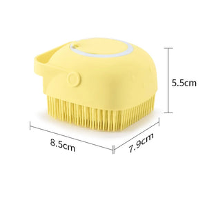PawSpa: Silicone Bath Massage Gloves - GoPoofy