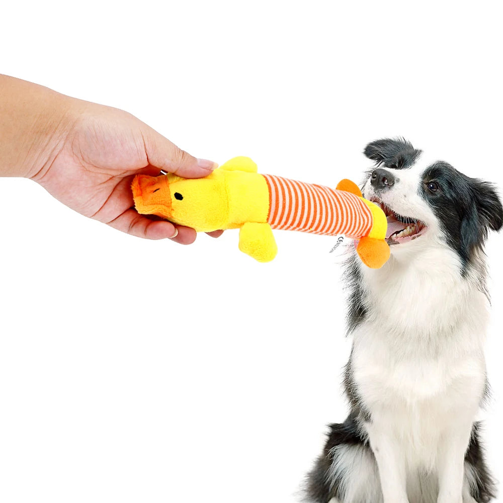 Squeaky Plush Pet Toys - GoPoofy