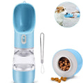 2-in-1 Portable Pet Water & Food Bottle for Walks