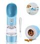 2-in-1 Portable Pet Water & Food Bottle for Walks