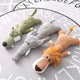 Plush squeaky chew toy for small dogs, supports teeth grinding