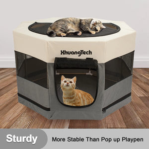 Foldable Pet Playpen - GoPoofy