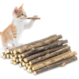 Natural matatabi silvervine chew sticks for cats