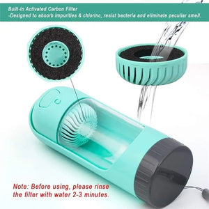 Replacement activated carbon filter in Yellow