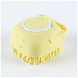 Silicone bath massage gloves for dogs and cats