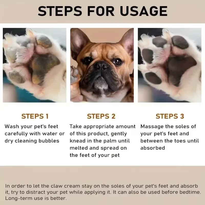 Paw and nose care cream for dogs and cats