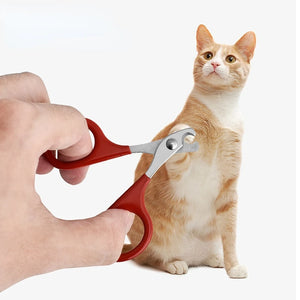 Nail clippers and trimmer for cats, dogs, and small pets