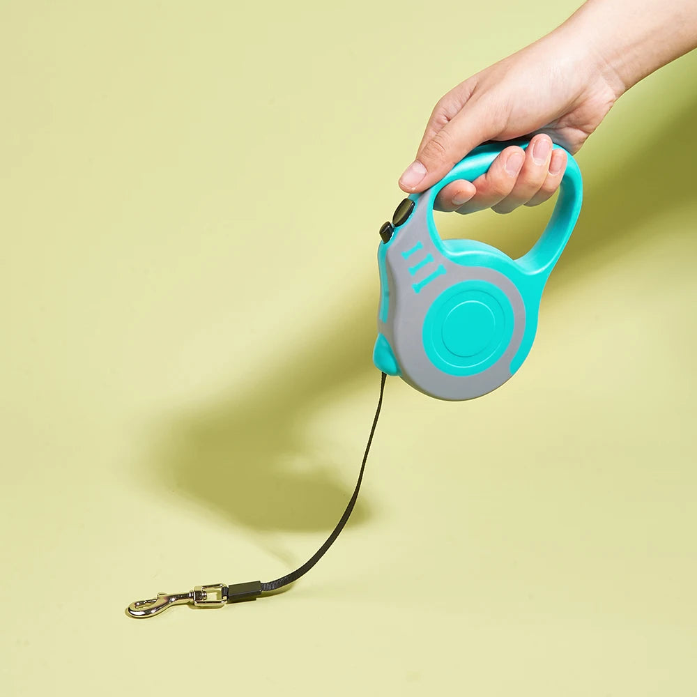 5m retractable nylon lead for dogs and cats